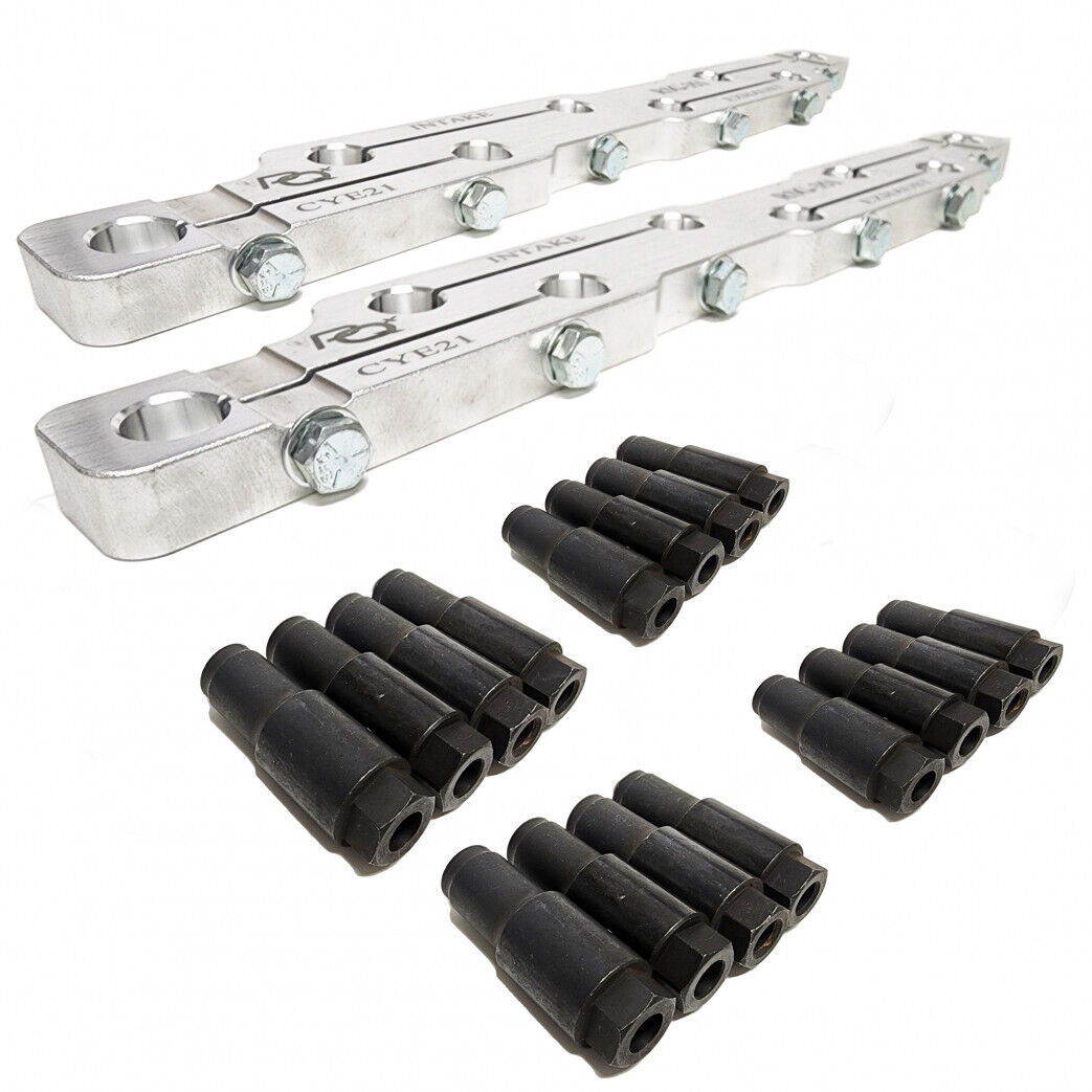 PRW 1535100 Stud Girdles Fits Ford 351C Cleveland Factory Heads 7/16" Studs
