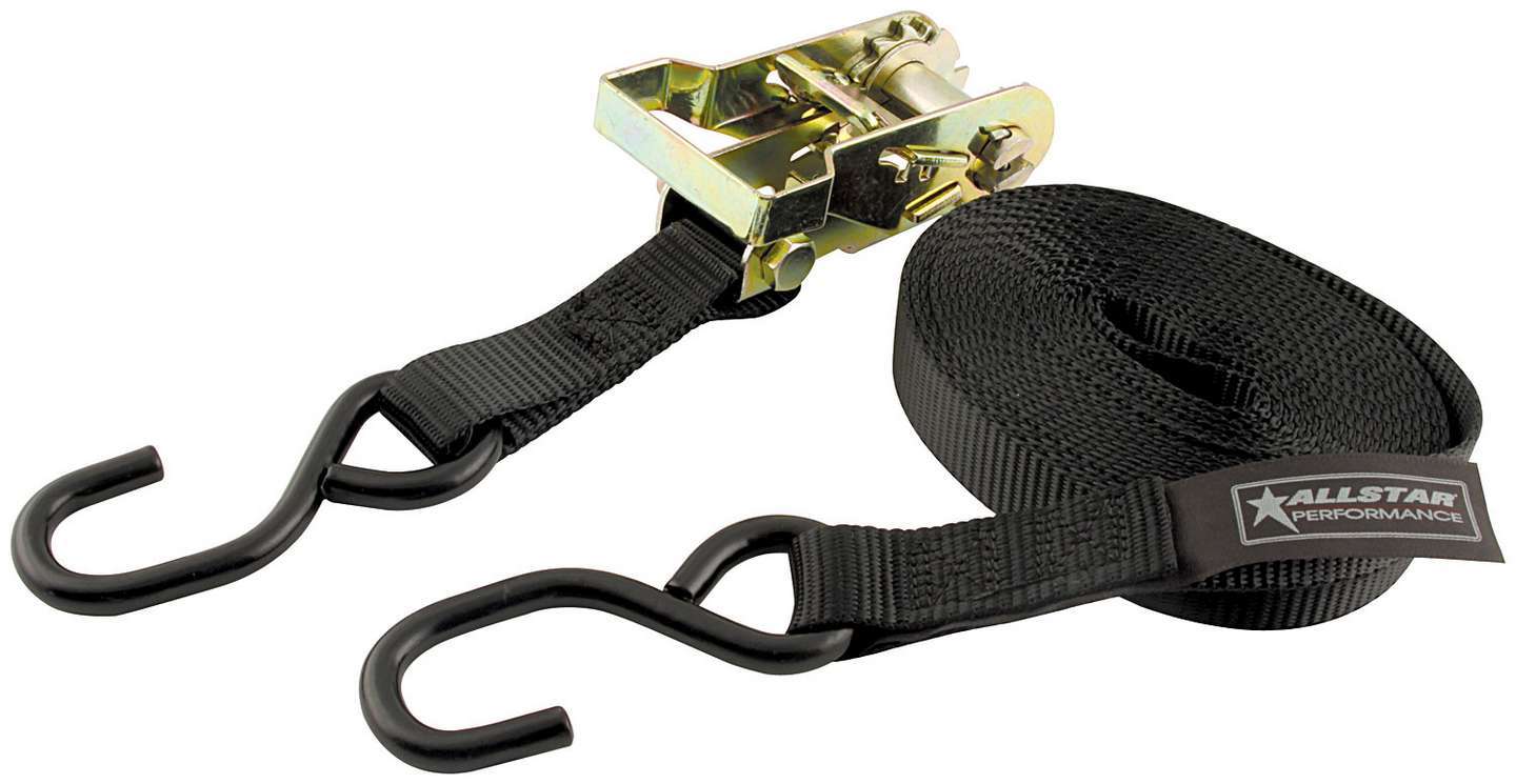 Allstar Performance Ratchet Strap 16ft 1in w/Wide Handle