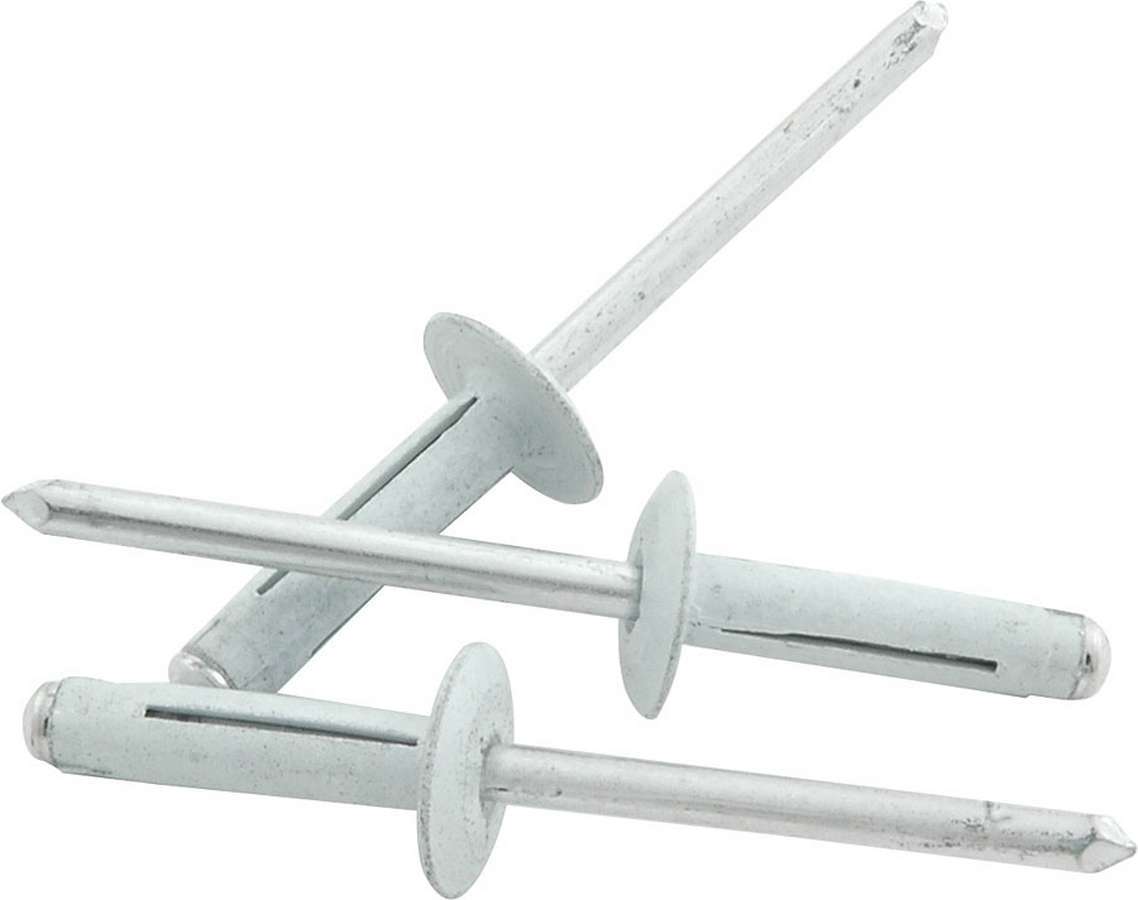 Allstar Performance Md Hd Rivet 250Pk White Flange Type Alum Mandrel