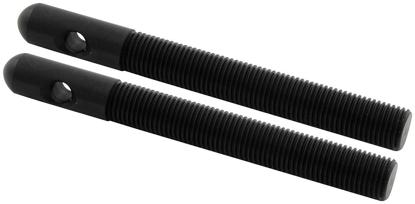 Allstar Performance Repl Aluminum Pins 3/8in Black 2pk