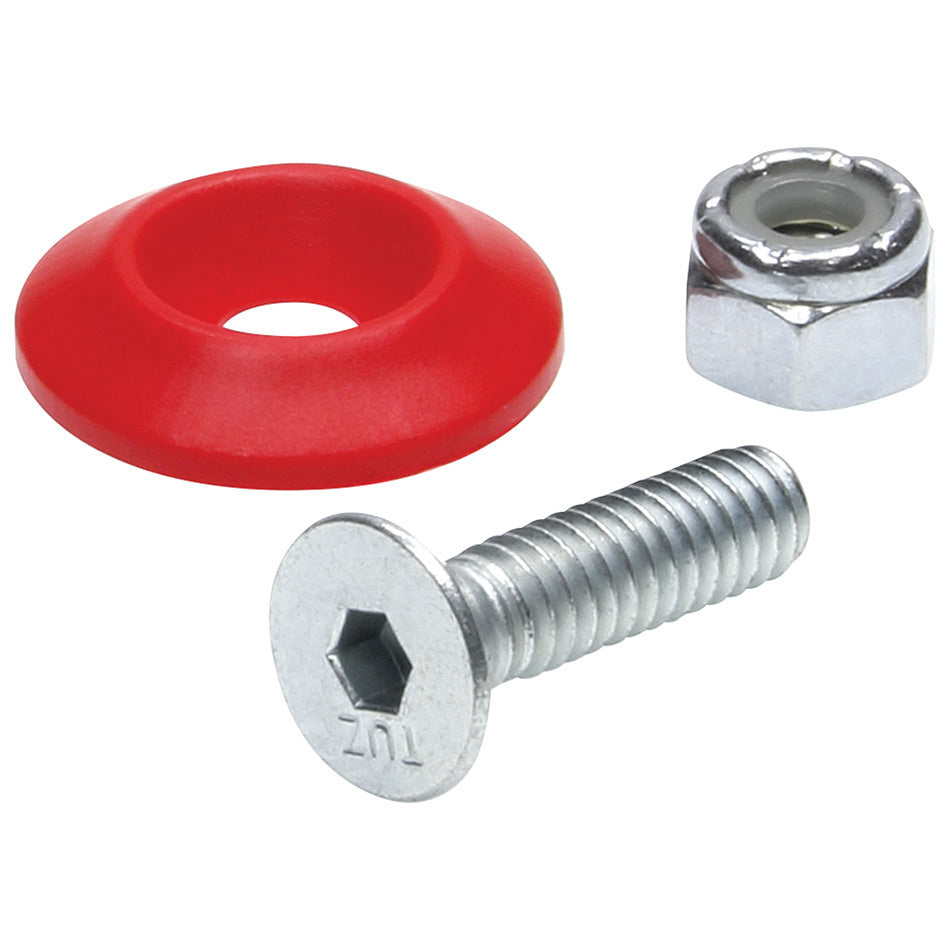 Allstar Performance Countersunk Bolt Kit Red 50pk