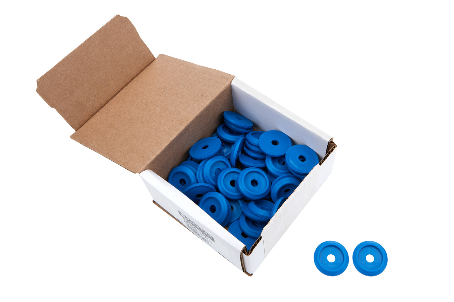 Allstar Performance Body Bolt Washer Plastic Blue 50pk