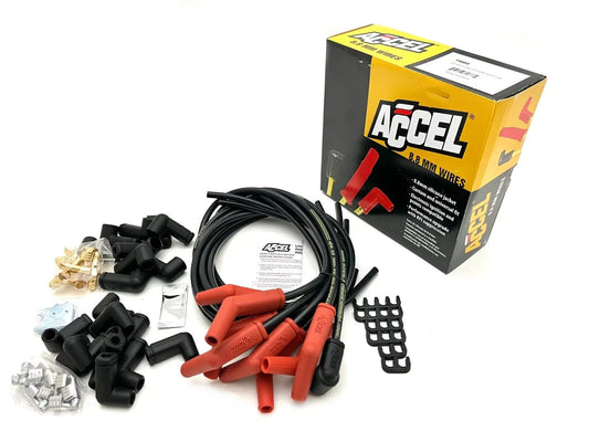 Accel 7005 300+ Race 8.8mm Spark Plug Wire Set 135 Degree Boots