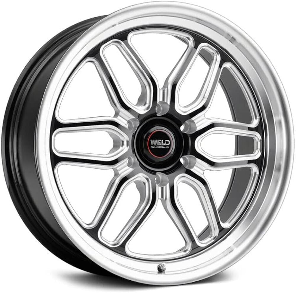 WELD RACING Laguna 6 Drag S153 17X10 6X139.7 ET25 Gloss Black Milled (Qty of 1)