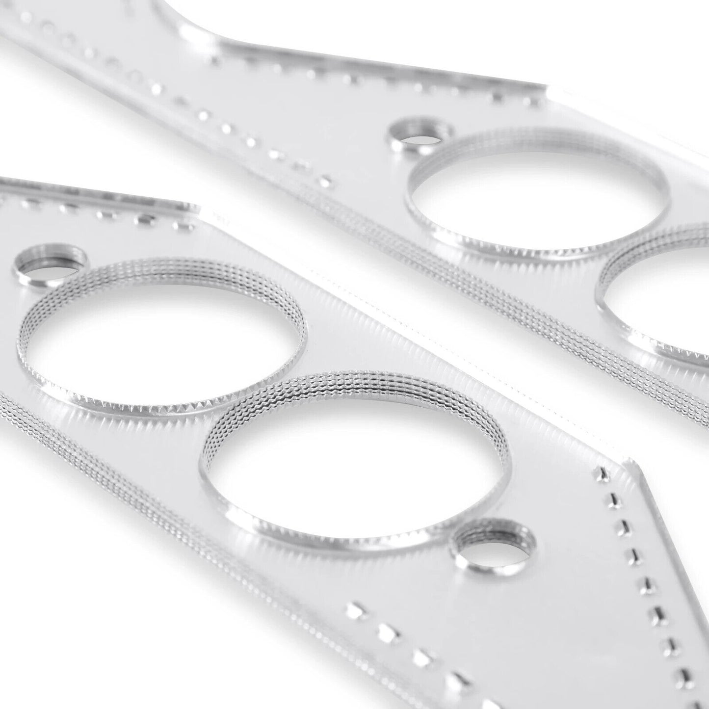 Mr. Gasket 7402G Chevy Small Block Aluminum Header Gasket Round Port