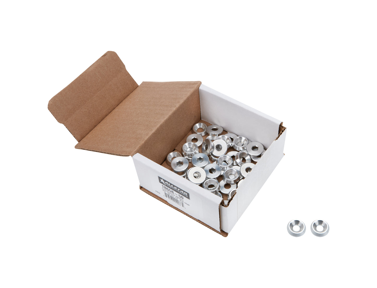 Allstar Performance Countersunk Washer 1/4in x 3/4in 50pk