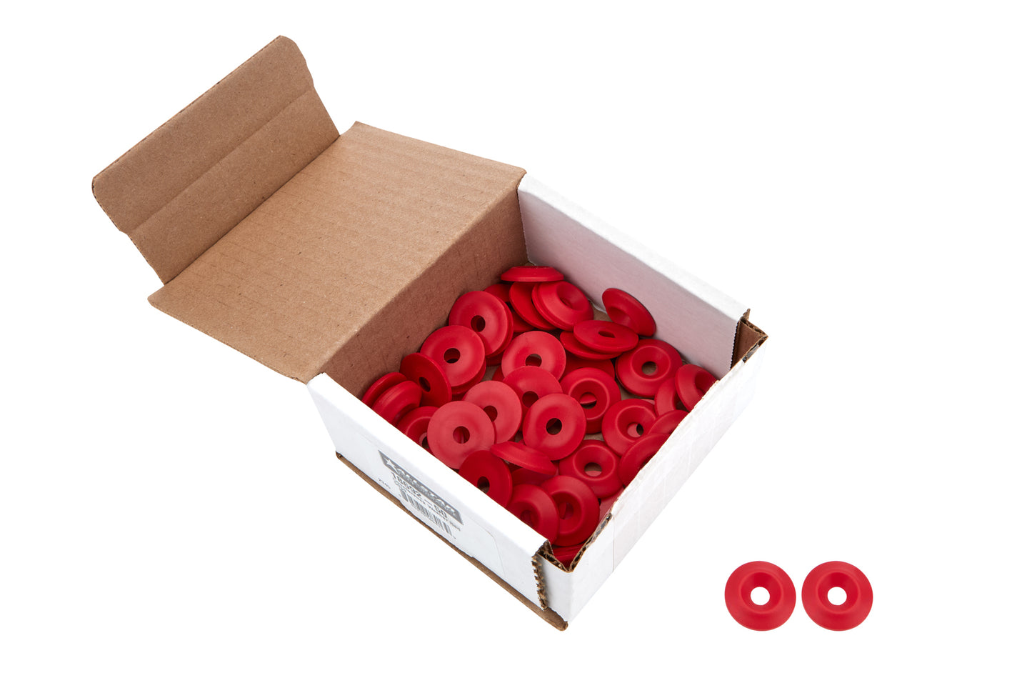 Allstar Performance Countersunk Washer Red 50pk