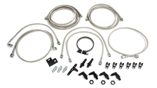 Allstar Performance Dirt Car Brake Line Kit LM Aftermarket Calipers