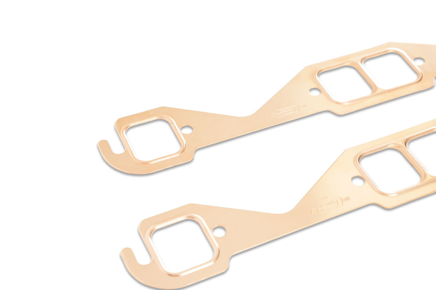 Mr Gasket 7153 Small Block Chevy CopperSeal Header Gasket Set Square Port