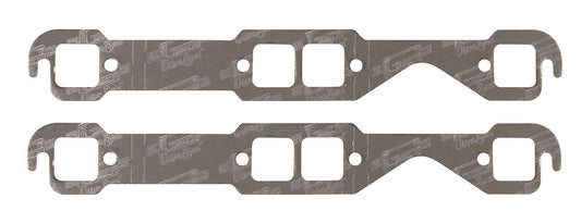 Mr Gasket 5901 Header Gaskets Small Block Chevy - 1.45" x 1.55" Square Port Pair