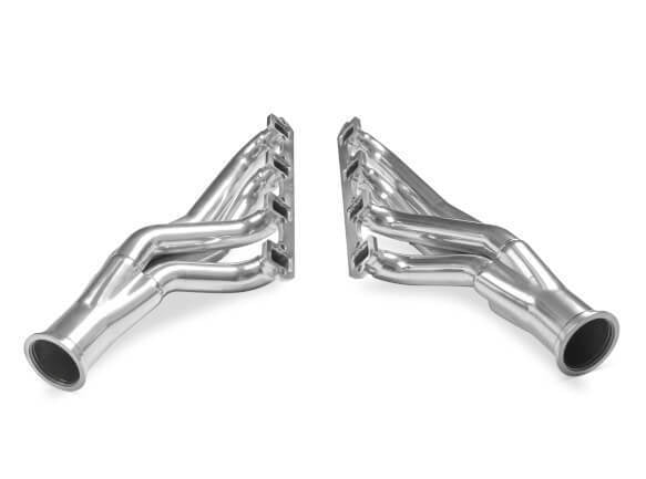 FlowTech 32169FLT Small Block Ford Turbo Headers - Ceramic Coated