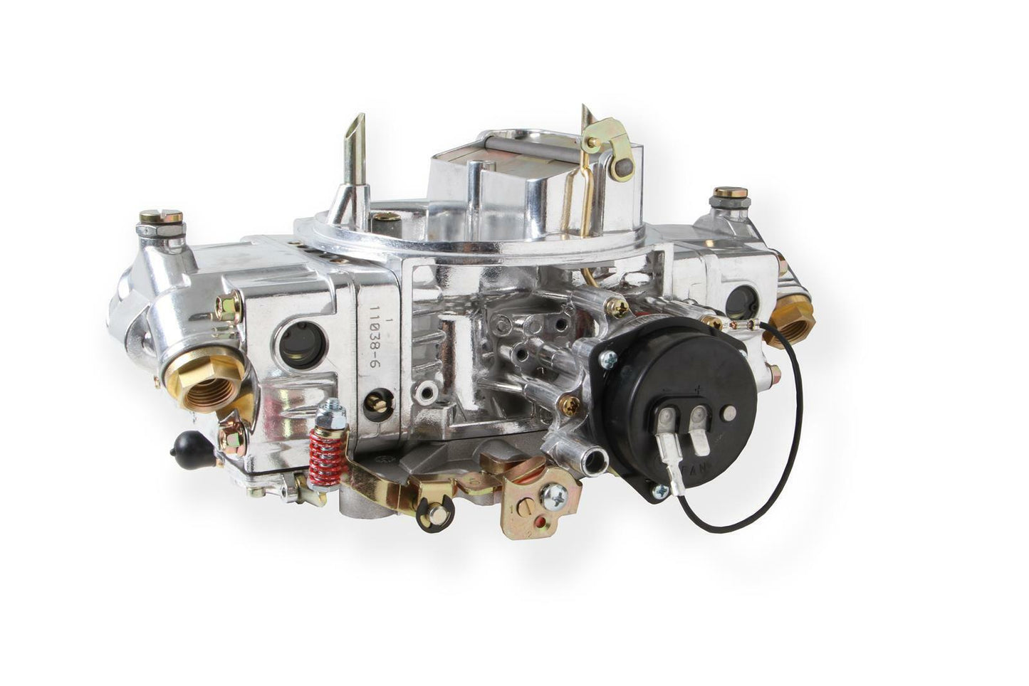 Holley 0-4777SAE 650 CFM Shiny Double Pumper Carburetor w/ Electric Choke