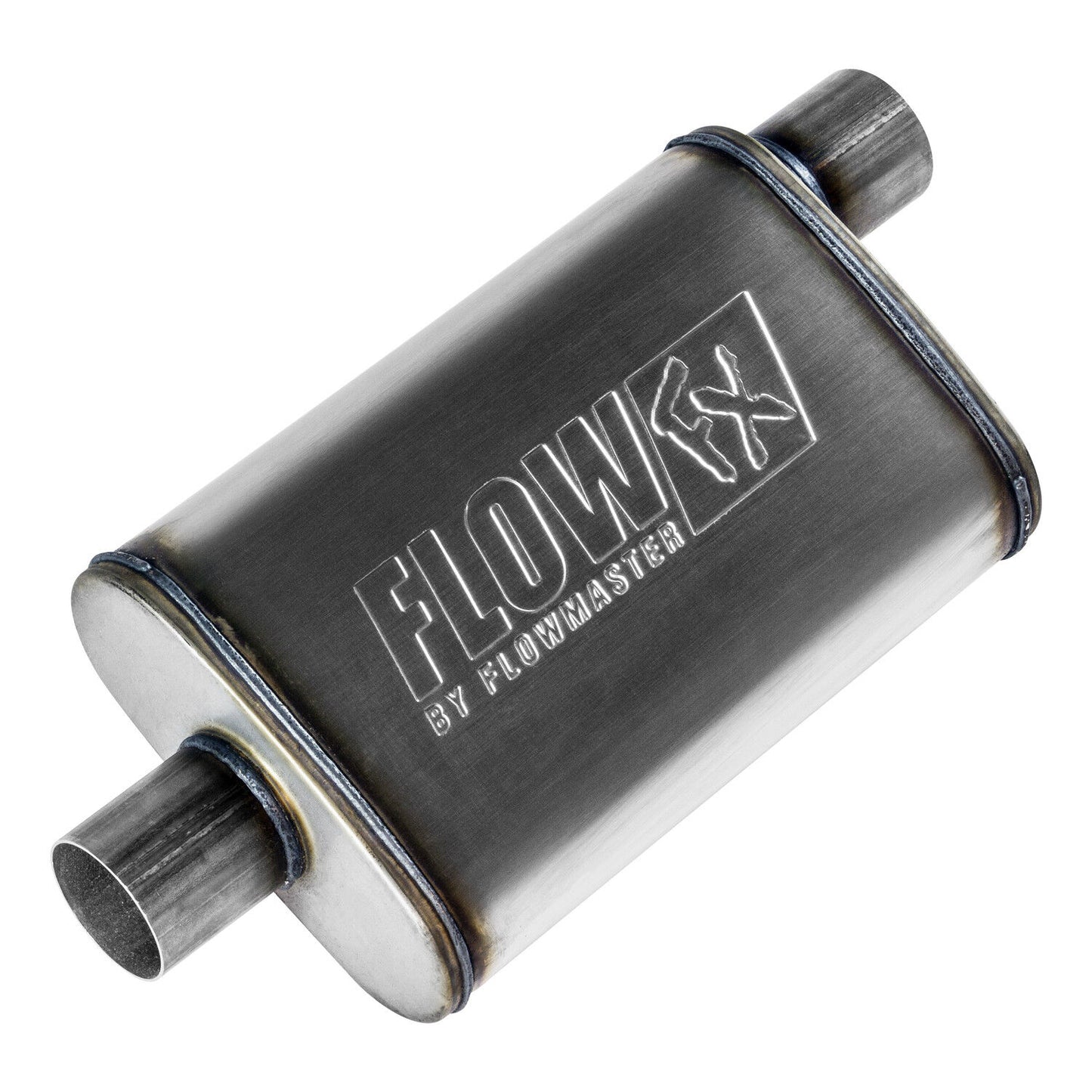 Flowmaster 71226 FlowFX Muffler 409S - 2.50 Offset In/ 2.50 Center Out