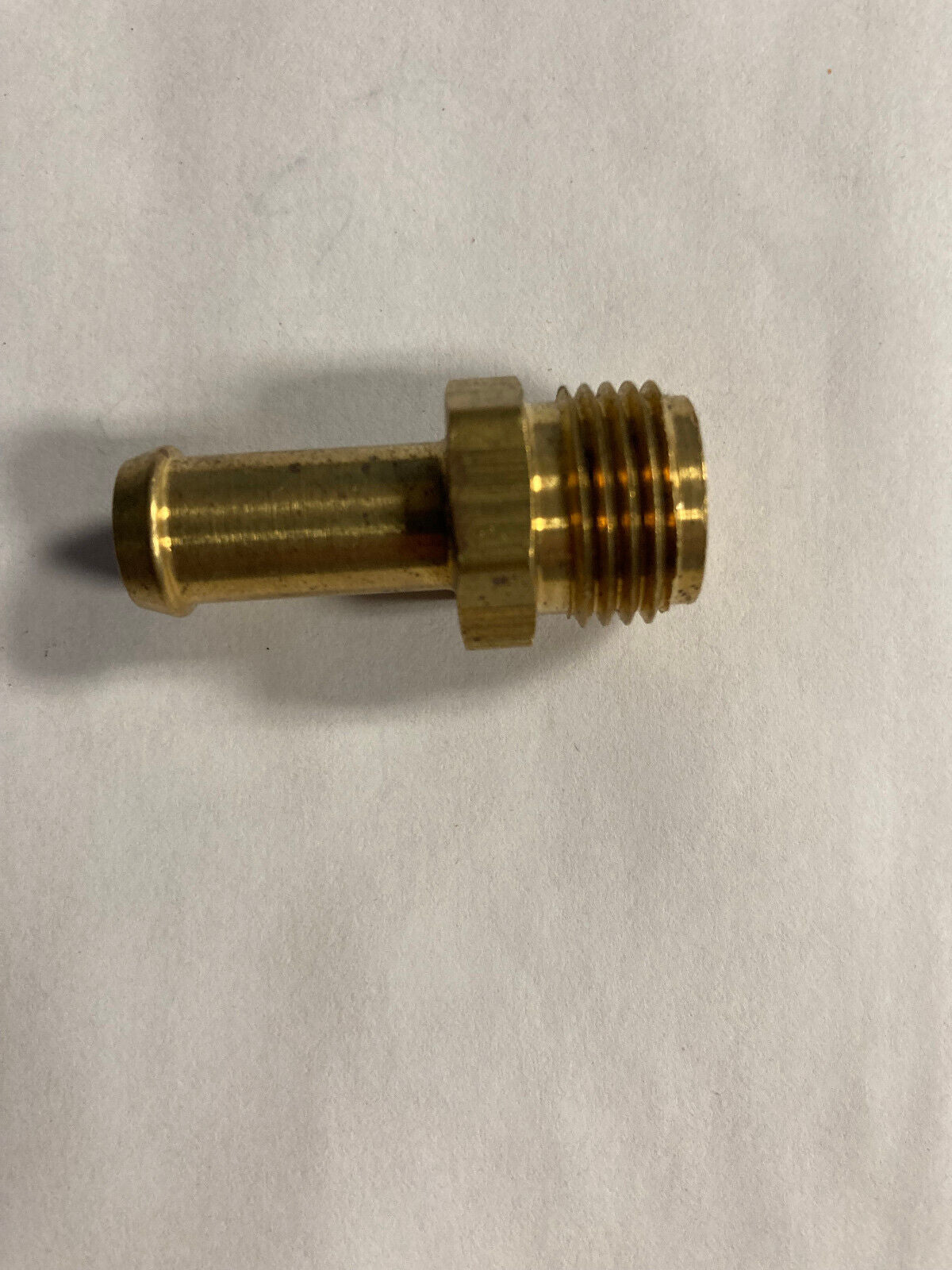 5/8"-18 Inverted flare to 3/8" Hose Barb Fitting Carburetor and Fuel Pump