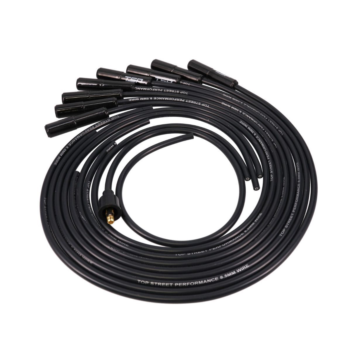 8.5mm Universal Spark Plug Wire Set with Straight Ceramic Plug Boots