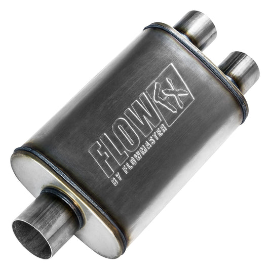 Flowmaster 72198 FlowFX Muffler 409S - 3.00 Center In/ 2.50 Dual Out