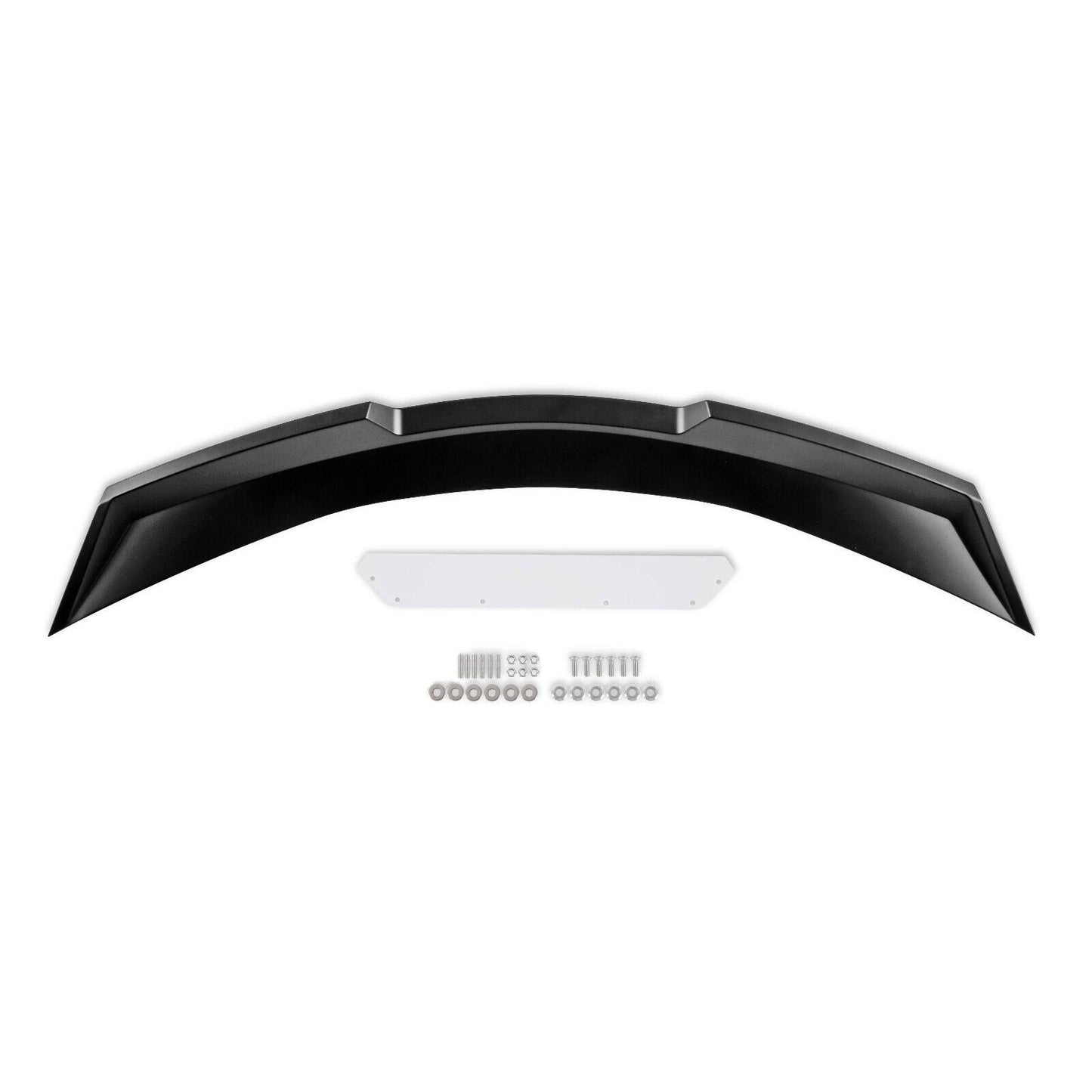 Drake CV-C8R190001-PASB C8 Corvette Rear Spoiler Wicker Bill Style Satin Black