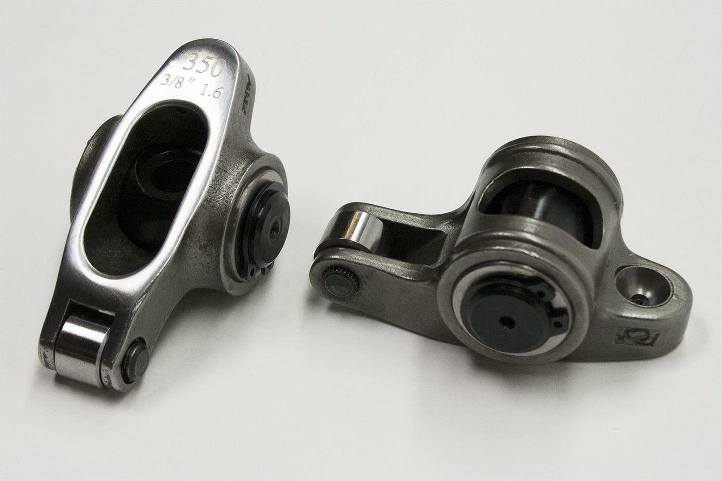 PRW 0235004 Pro Series Stainless Steel Rocker Arm set Small Chevy V8's 1.6R 3/8"