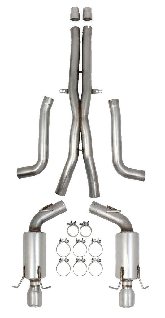 Hooker BH13175 BlackHeart Cat-Back Exhaust Kit 2009-2015 Cadillac CTS-V Wagon