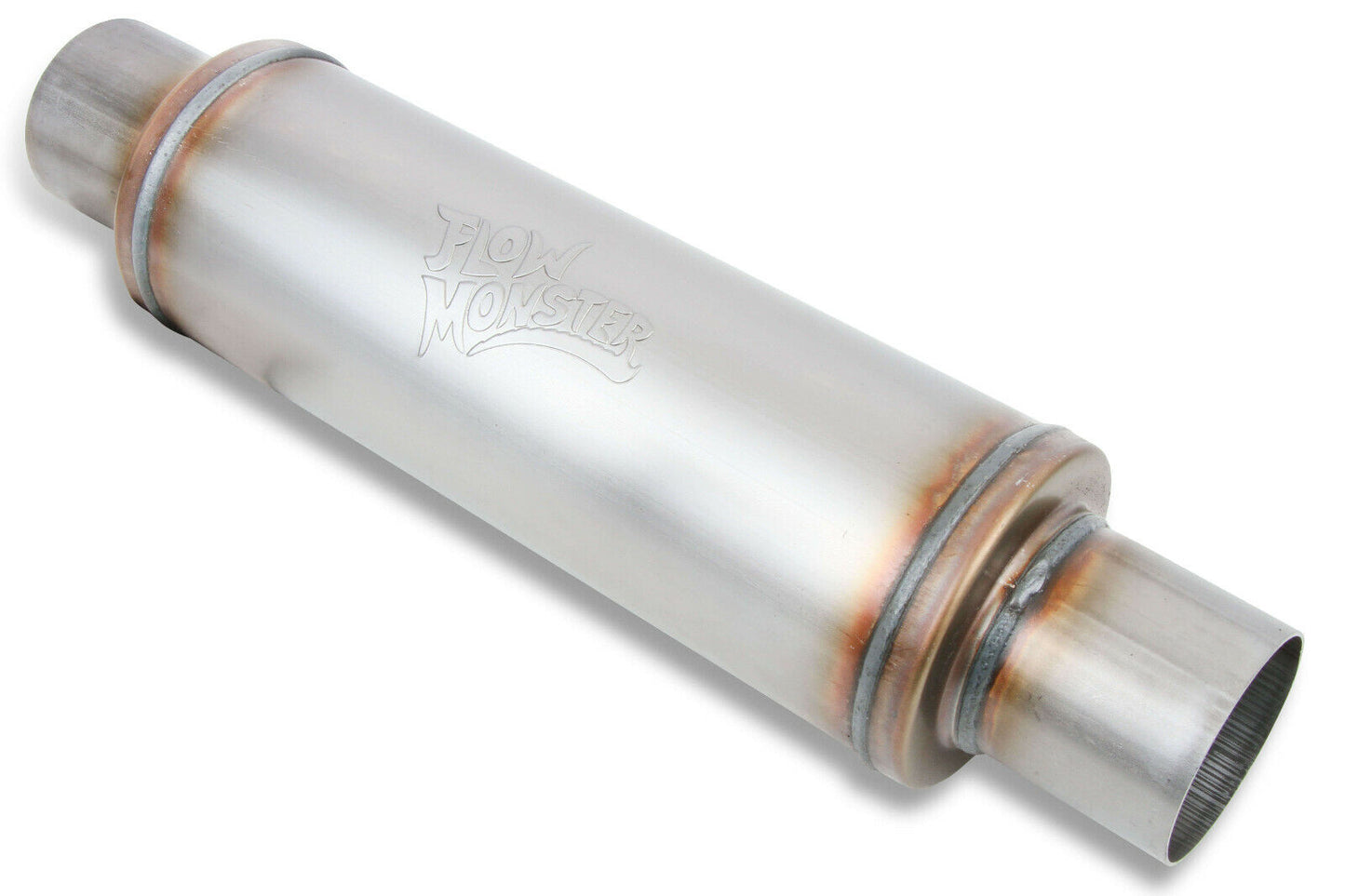 Flowmonster 12867-FM Stainless Performance Muffler 3.00 Inlet/ 3.00 Outlet