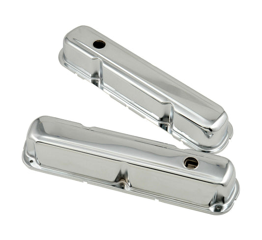 Small Block Mopar Chrome Valve Covers Fit 318 340 360  LA Engines