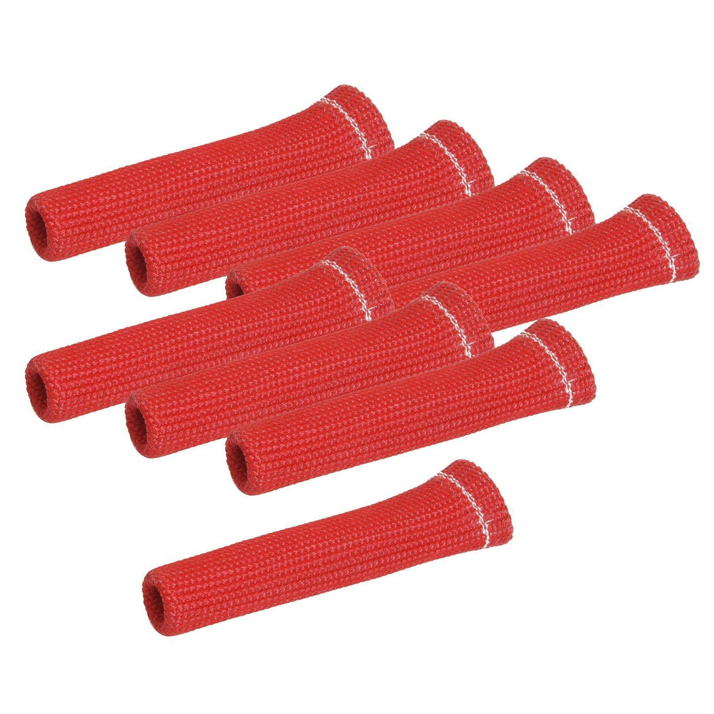 Universal Red Spark Plug  Boot Protectors Set of 8  Good for 1200 Degrees