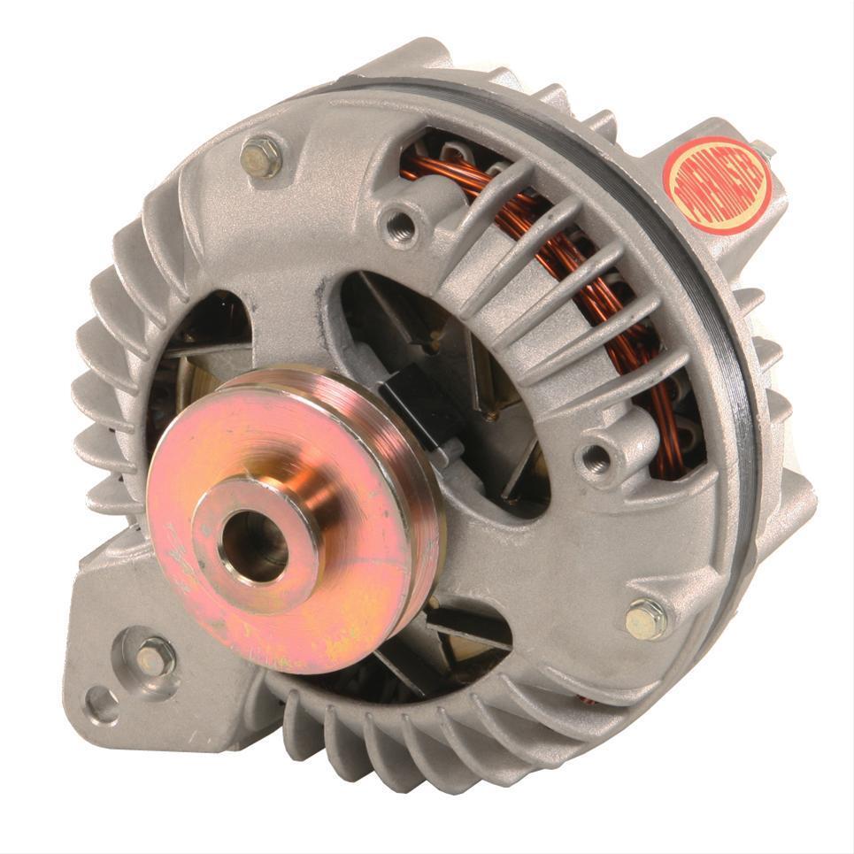 Powermaster 7018 Chrysler Round Back Alternator 95 Amp 1 groove V Pulley