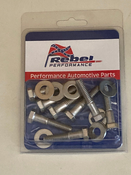 Rebel Performance 8516 Chevy Vortec V6 & V8  Stainless Steel Intake Bolt Set