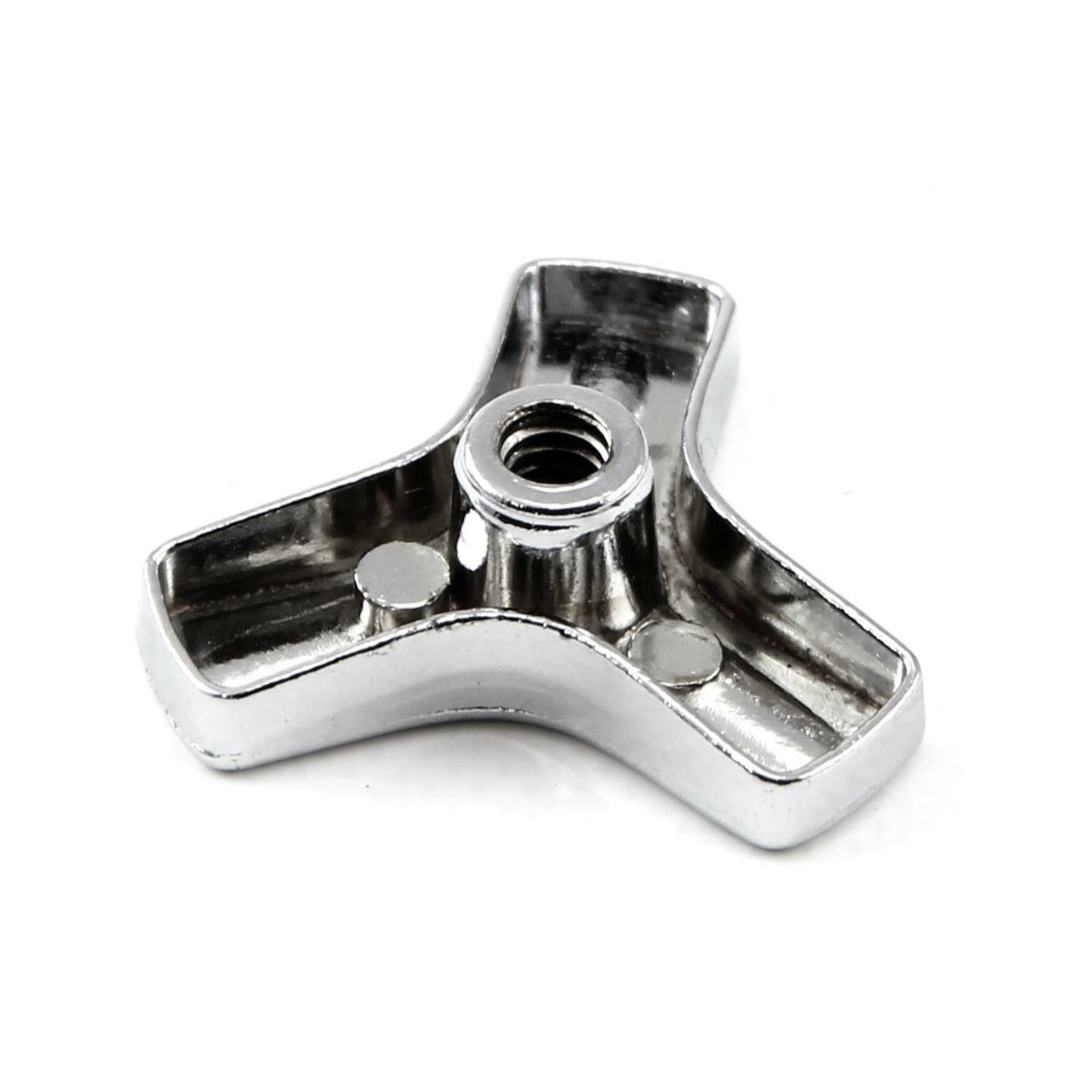 Chrome Tri-Bar Air Cleaner Wingnut 1/4"- 20