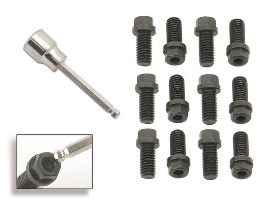 Mr. Gasket 3420G Header Bolt Set - 3/8"- 16 x 3/4" wIth tool