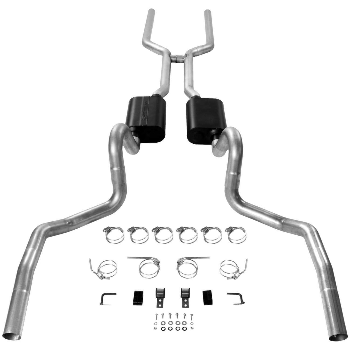 Flowmaster 817200 American Thunder 3" Stainless Exhaust Kit 1968-1972 GM A-Body