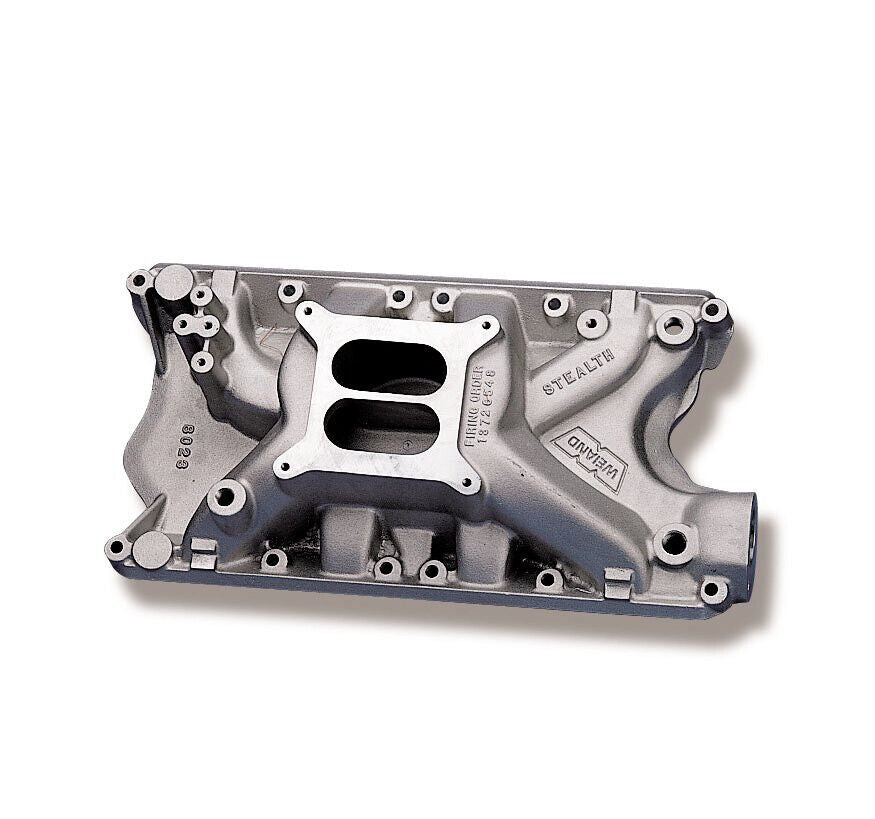 Weiand 8023WND  Stealth Dual Plane Intake Manifold - Ford 351W V8's