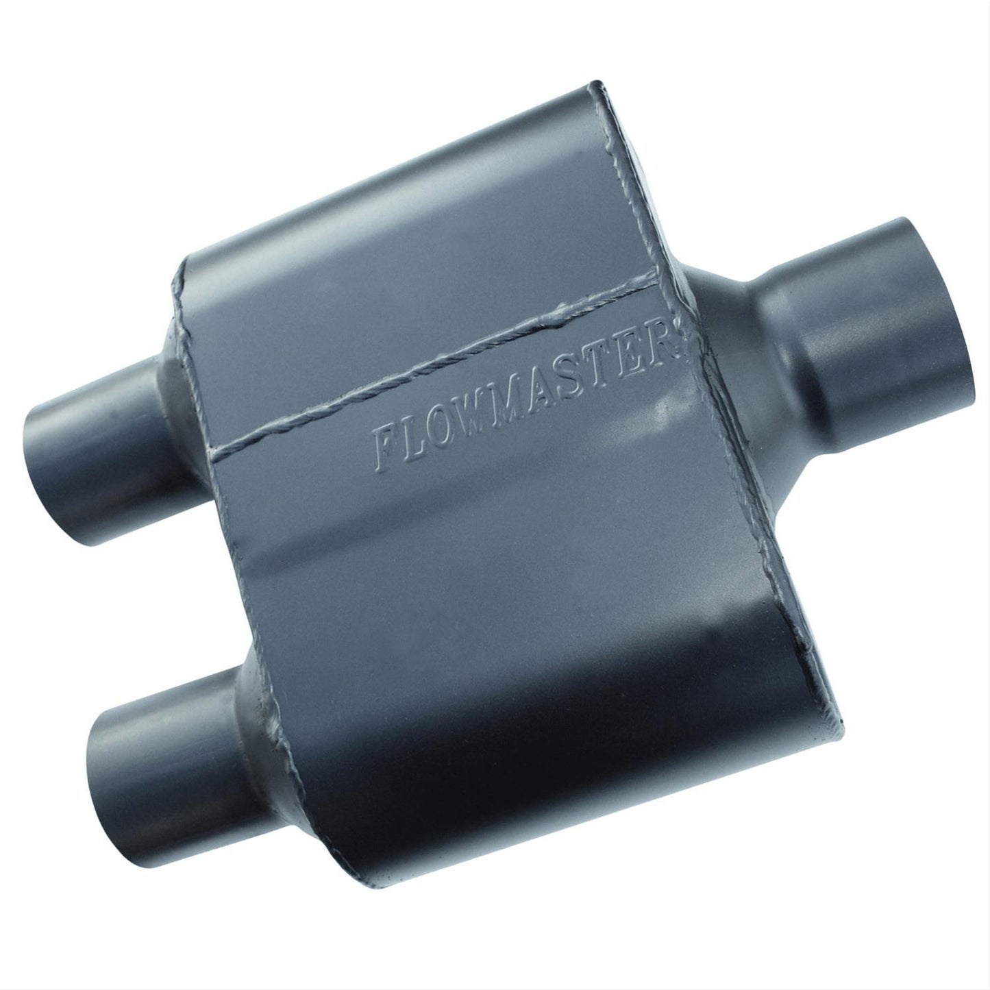 Flowmaster 8430152 Super 10 Muffler 3" Center Inlet 2.5" Dual Outlet