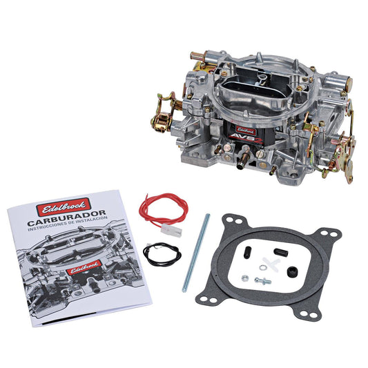 Edelbrock 1905 AVS2 650 CFM 4 Barrel Carburetor with Manual Choke