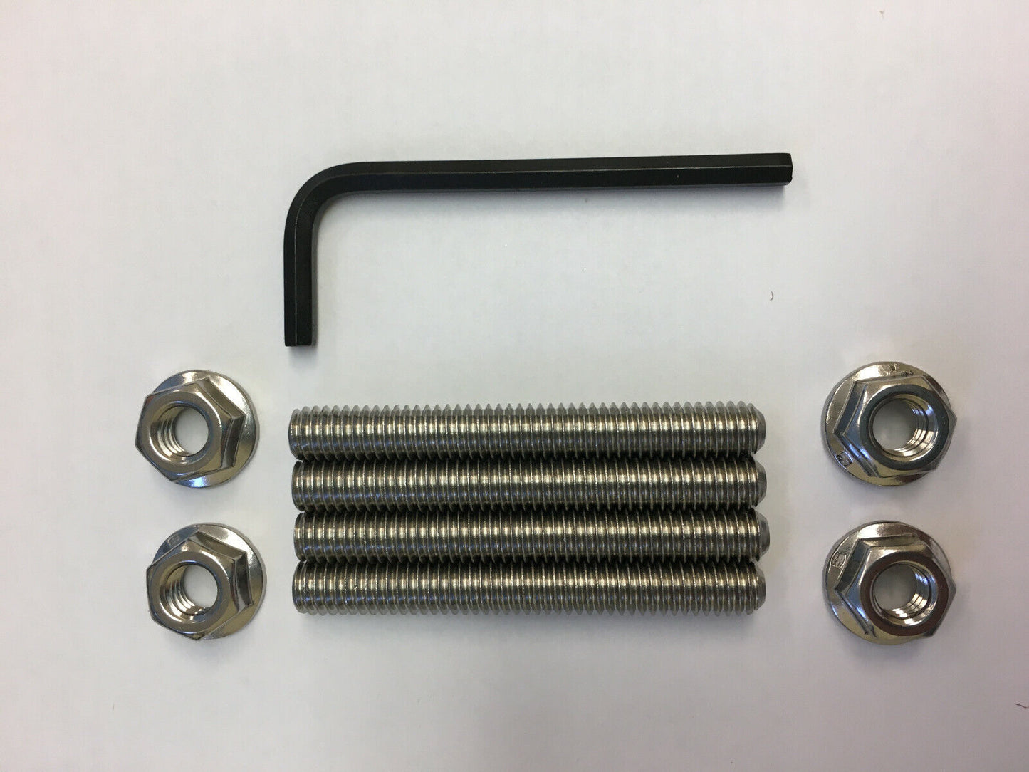 Stainless Steel Carb Stud Kit  fits  Holley and Edelbrock Carbs 2 1/2 "  Long