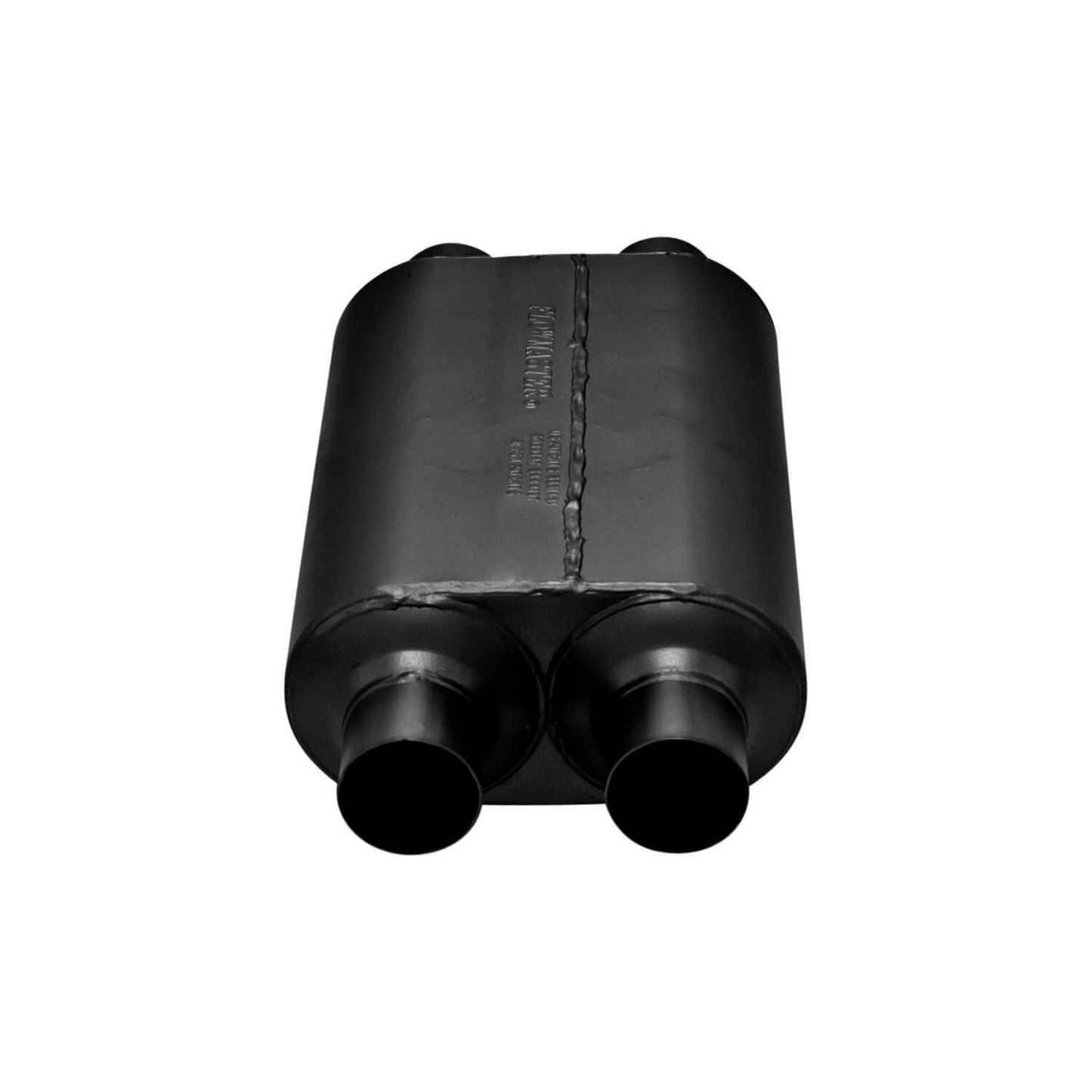 Flowmaster 8525454 Super 40 Muffler 2.5" Dual Inlet 2.5" Dual Outlet