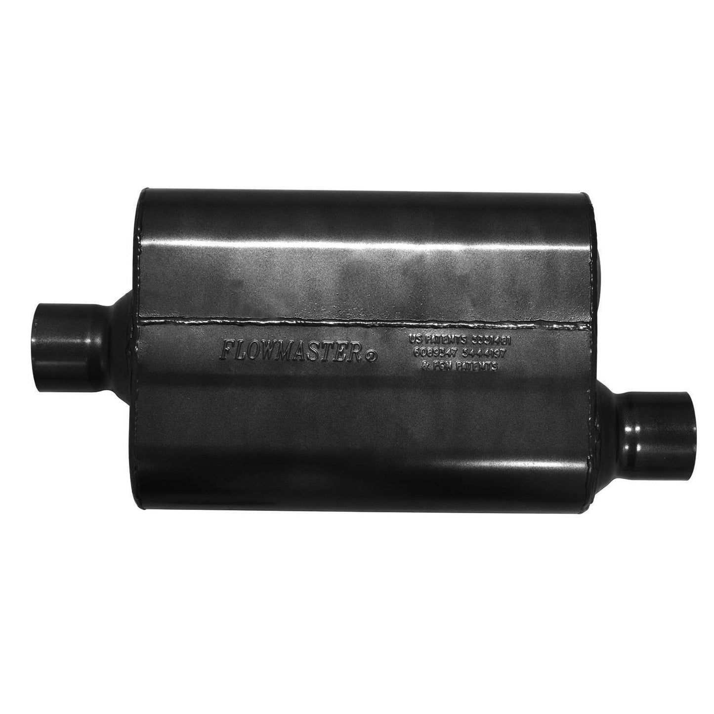 Flowmaster 842547 Super 44 Muffler 2.5" Center Inlet/Offset Outlet 409S SS