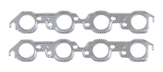 Mr. Gasket 7407G Layered Aluminum Header Gasket Big Block Chevy Round Port