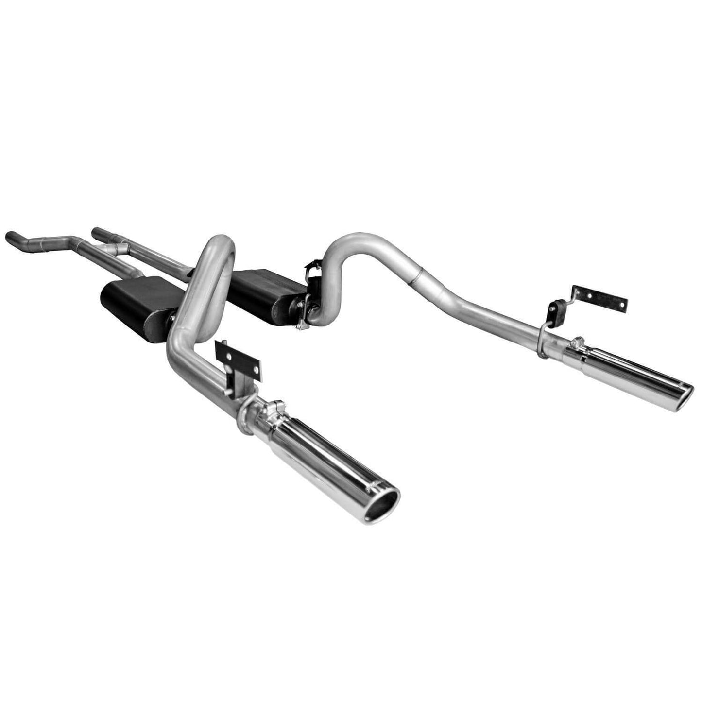 Flowmaster 17281 American Thunder Exhaust Kit Fits 1967-1970 Ford Mustang