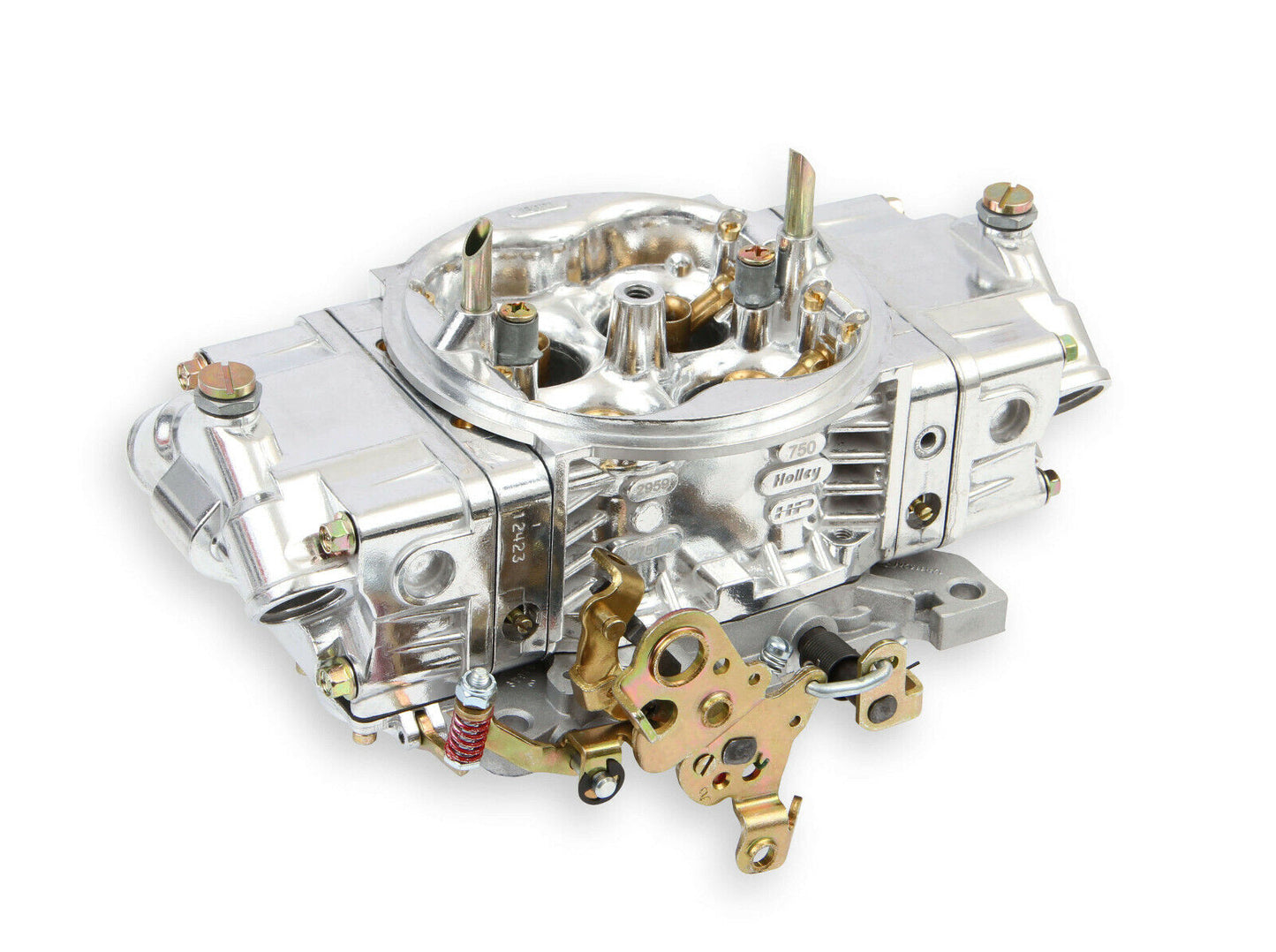 Holley 0-82751SA 750 CFM Double Pumper Aluminum Street HP Carburetor