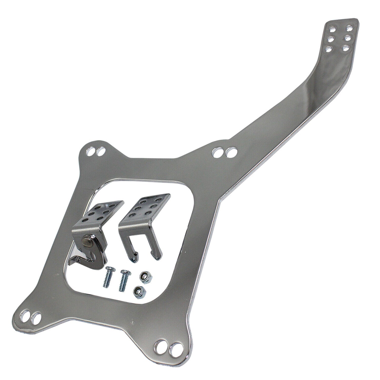 Chrome Plated Carburetor Linkage Plate for Holley 4150 4160 Carbs