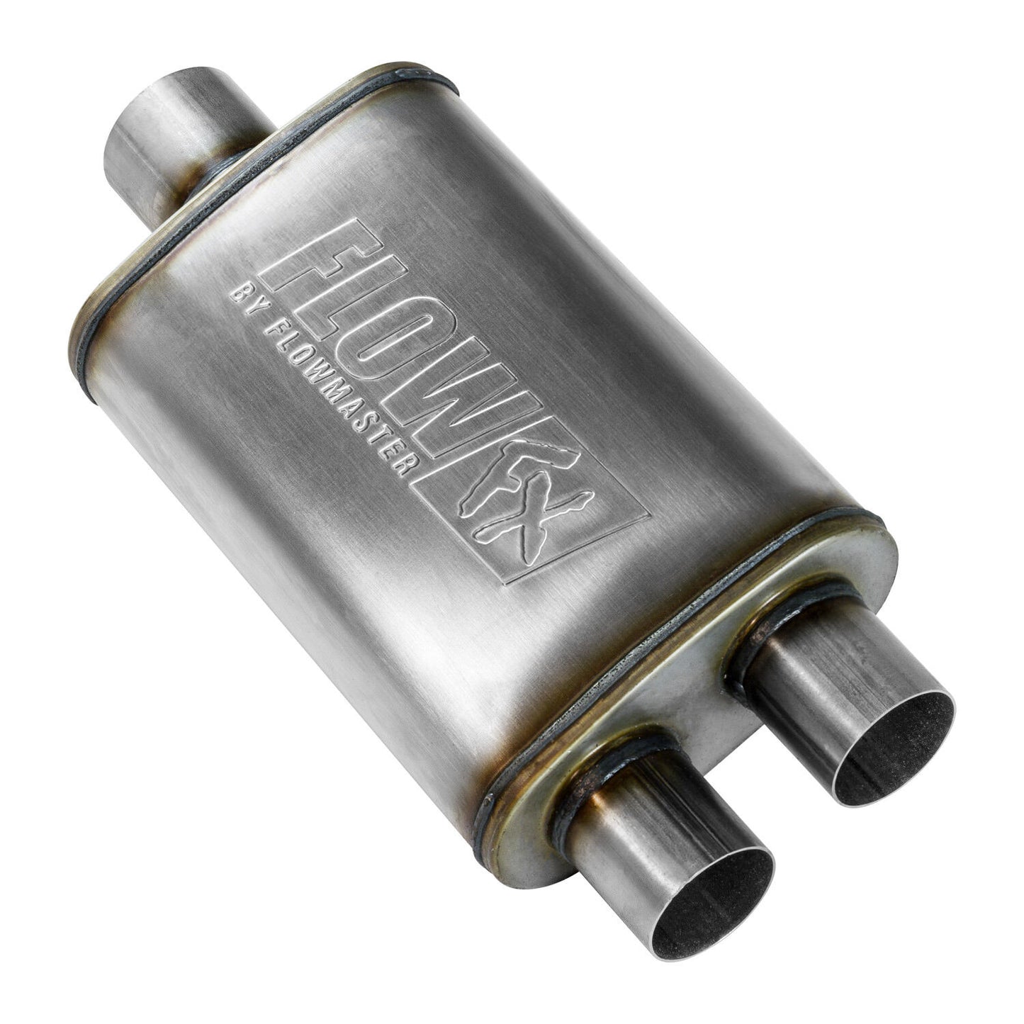 Flowmaster 72198 FlowFX Muffler 409S - 3.00 Center In/ 2.50 Dual Out