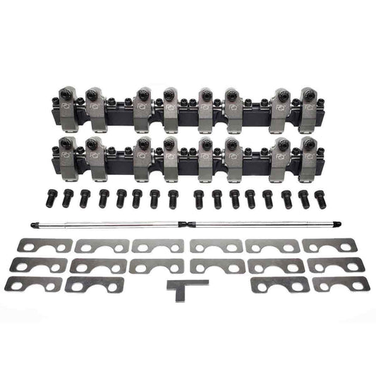 PRW 3535035 PQx Shaft Rocker Arm Kit  Chevy SB Brodix Track 1 Heads 1.5 Ratio