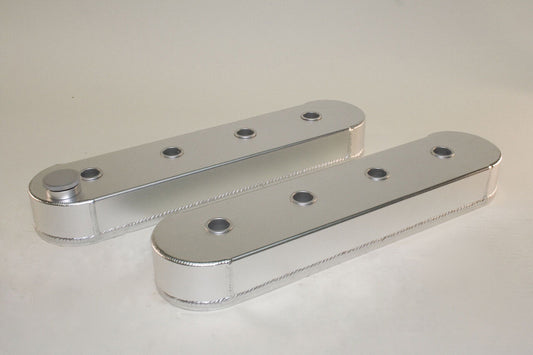 PRW 4034620 Race Fabricated  Billet Rail Satin Valve Covers GM LS Engines