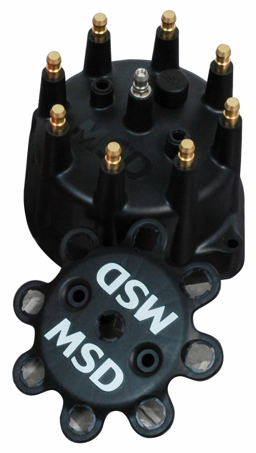 MSD 84313 Black Distributor Cap for Small Base MSD Distributors