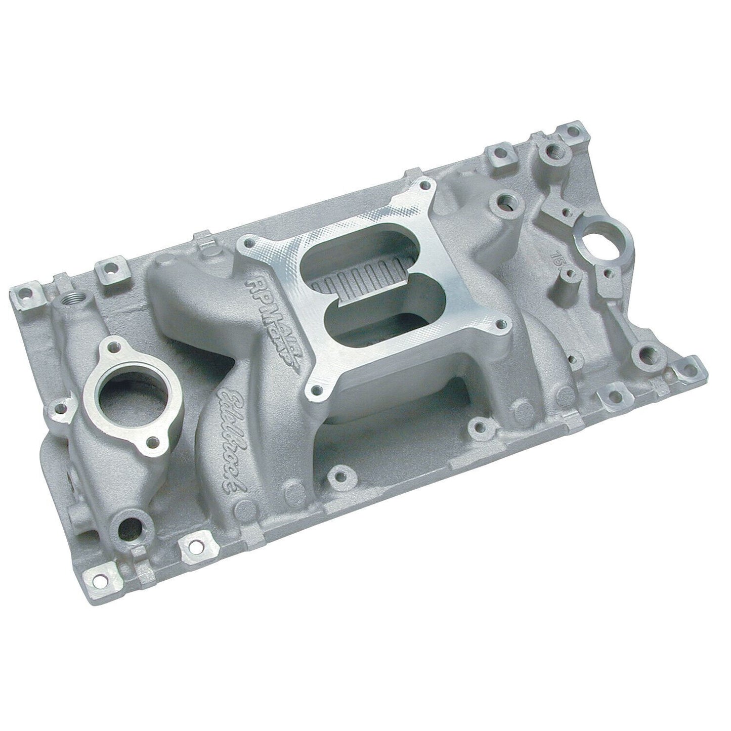 Edelbrock 7516 Performer RPM AIR-GAP Small Block Chevy Vortec Intake Manifold