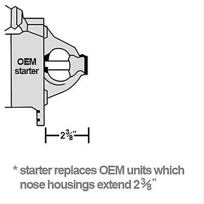 MSD 50903 Small Block Ford 260-351W  DynaForce Gear Reduction Starter