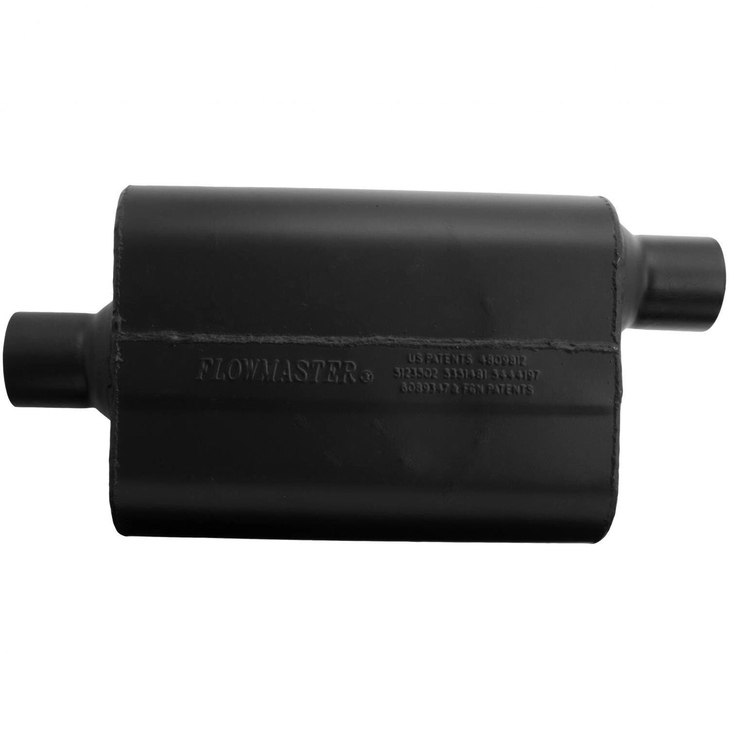 Flowmaster 942547 Super 44 Muffler 2.5" Center Inlet Offset Outlet Aggressive