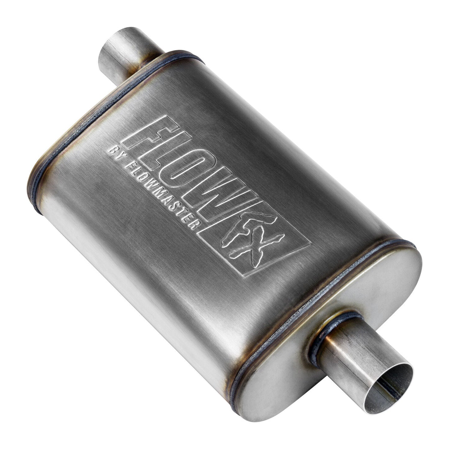 Flowmaster 71225 FlowFX Muffler 409S - 2.25 Offset In/ 2.25 Center Out