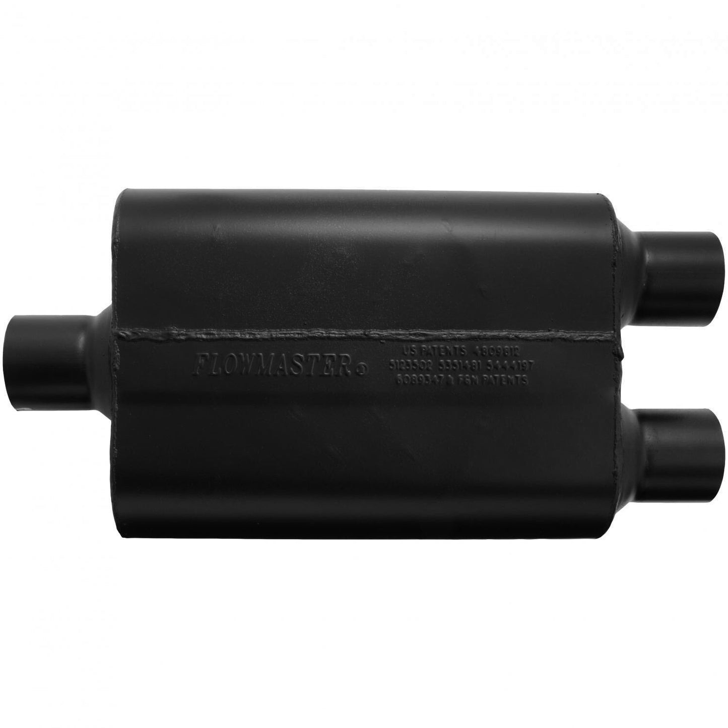 Flowmaster 9425472 Super 44 Muffler 2.5" Center Inlet/2.5" Dual Outlet